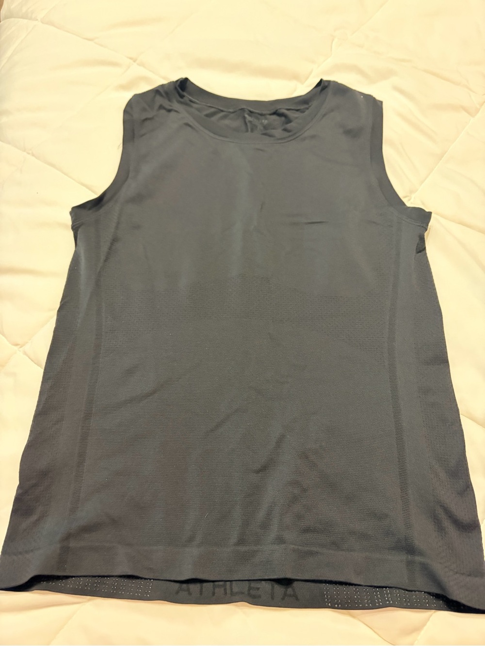 Athleta Black Momentum muscle Tank
